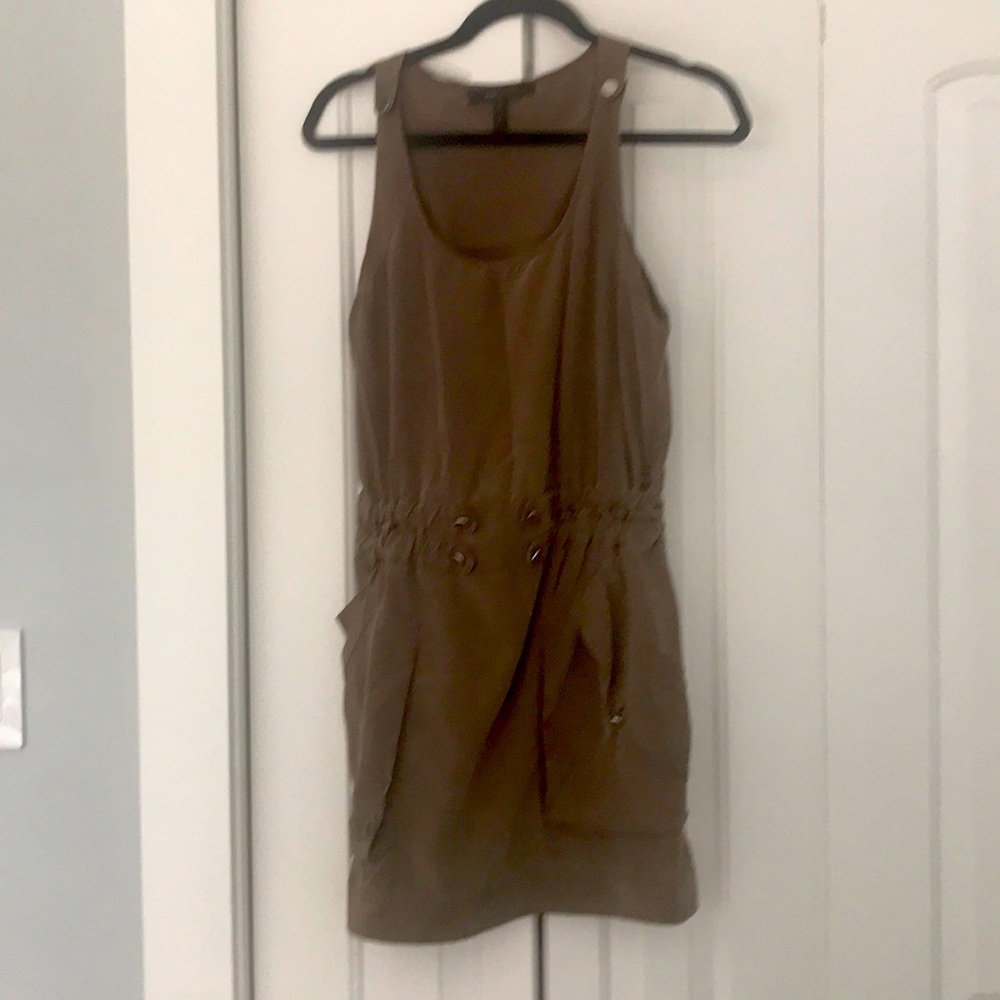 Military inspired casual dress